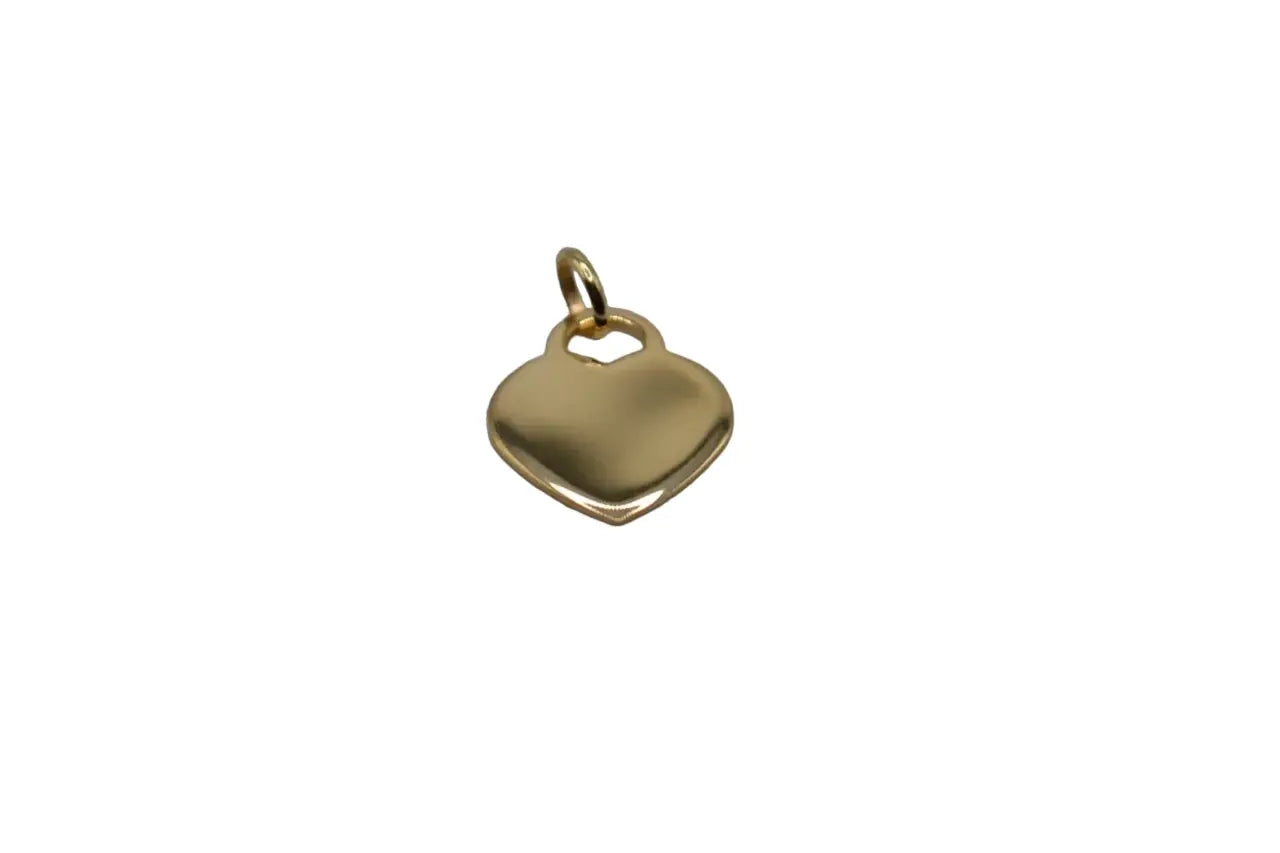14K Solid Gold Heart Pendant Altair Gold