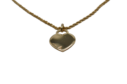 14K Solid Gold Heart Pendant