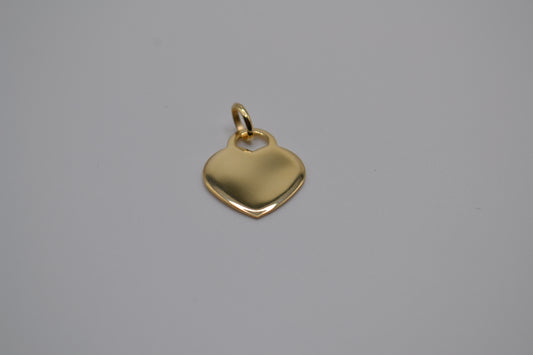 14KT Solid Gold Heart Pendant - Altair Gold