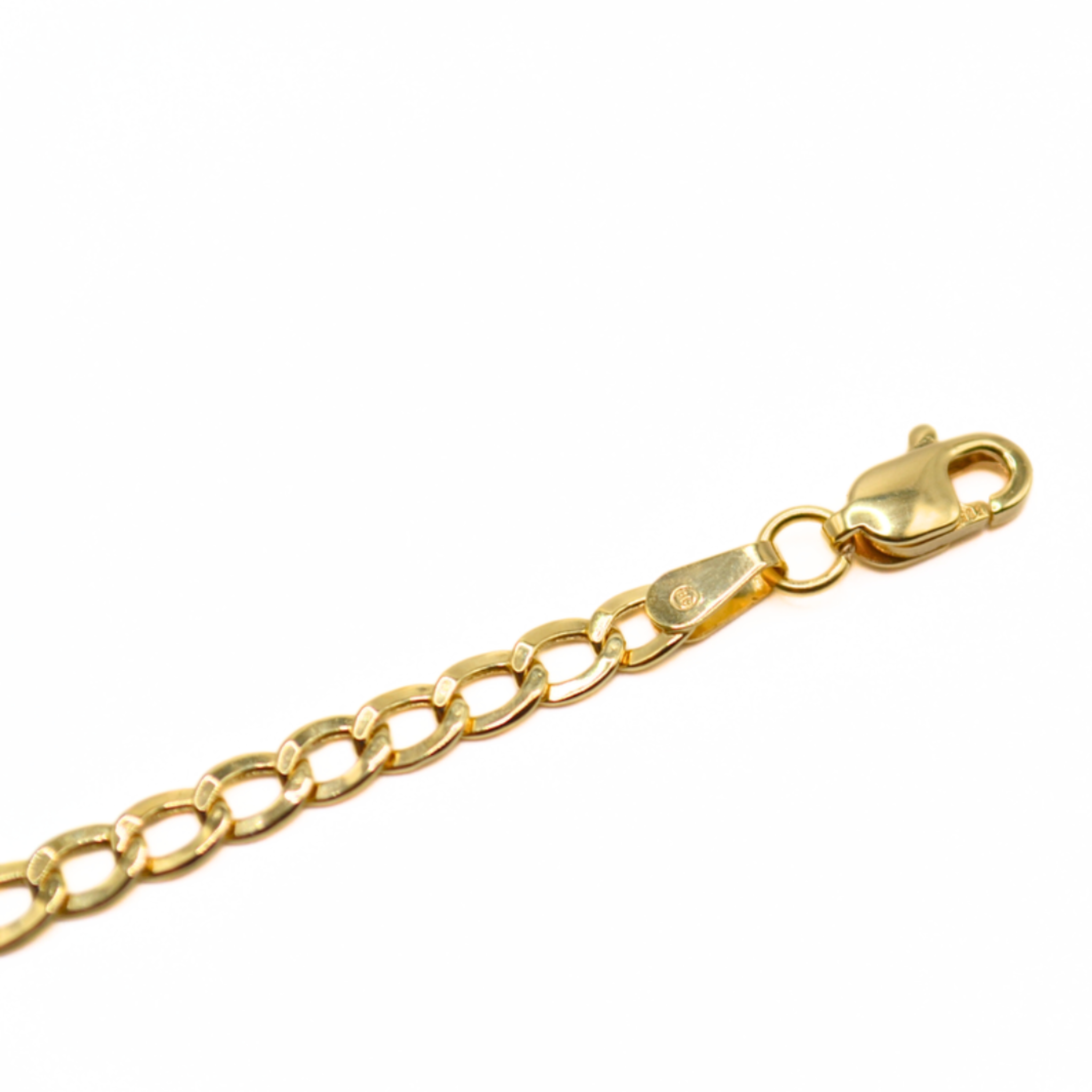 14K Gold Cuban Link Chain – 24" Solid Miami Curb Necklace, 3mm, Unisex